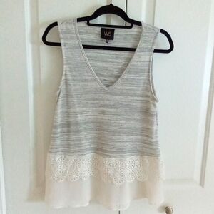 Cute Sleeveless With A Dainty Hem